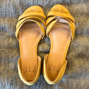 A new day open toe flats